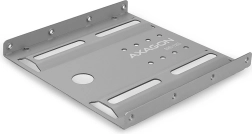Metalowa ramka AXAGON do montażu 2.5" HDD/SSD w zatoce 3.5", szara