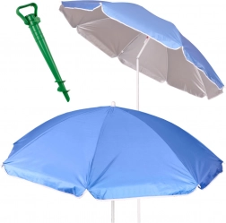 Plażowy i ogrodowy parasol przeciwsłoneczny z ochroną UV 150 cm, niebieski