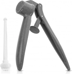 Aluminiowa praska do czosnku z czyścikiem 15,5 cm