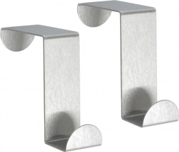 Stalowe haczyki na drzwi, 2 szt.