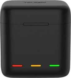 Telesin 3-gniazdowa ładowarka i etui na baterie GOPRO HERO 12/11/10/9