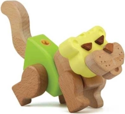 Zabawna Klockowa Tygrys – Moje Zoo