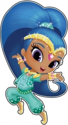 Dekoracja ścienna Shimmer&Shine - Shine (mała)
