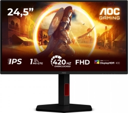 Aoc 25g4kur 24,5" gamingowy monitor ips 420 hz z pivotem