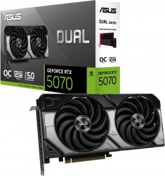 Asus Dual GeForce RTX 5070 12 GB GDDR7 karta graficzna