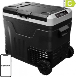 Lodówka samochodowa Euhomy 50 l z mobilnym sterowaniem
