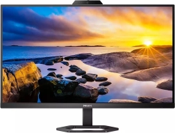 Monitor 27 cali z IPS, HDMI, DP, USB‑C, pivotem, kamerą i głośnikami
