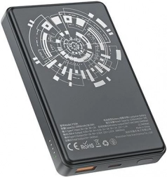 Bezprzewodowy powerbank MagSafe 10000mAh 22,5W czarny