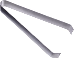 Szczypce do lodu ze stali nierdzewnej 15 cm
