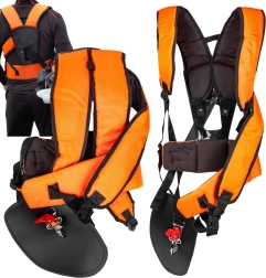 Uprząż do kosiarek spalinowych