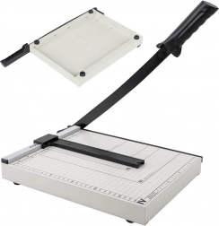 Gilotyna do papieru z metalową podstawą