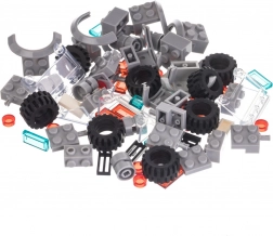 L-W Toys kreatywny zestaw do budowy aut – dodatek do klocków konstrukcyjnych