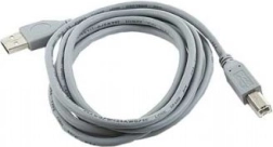 Kabel USB 2.0 AB (AM–BM) 1,8 m szary