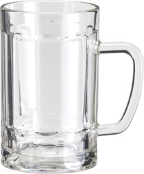 Szklany kufel do piwa 330 ml