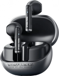 Bezprzewodowe słuchawki true wireless TRANSFORMERS z Bluetooth 5.4, czarne