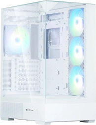 Obudowa PC P40 Prism Plus Mid‑Tower, biała