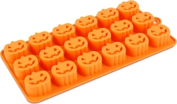 Halloweenowa silikonowa forma do lodu w kształcie dyni