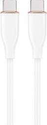 Biały kabel USB-C do USB-C 1,5 m