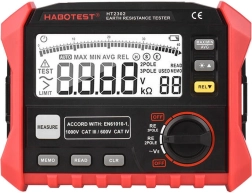 Cyfrowy tester rezystancji uziemienia Habotest
