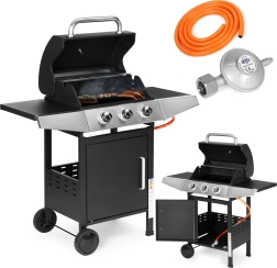 Gazowy grill ogrodowy z 3 palnikami