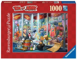 Puzzle 2D 1000 elementów Tom i Jerry