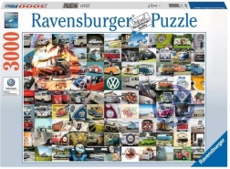 Ravensburger puzzle 3000 elementów – 99 momentów VW Campervan