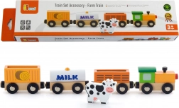 Viga drewniany pociąg farmerski – akcesoria do kolejki