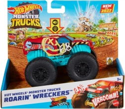 Hot Wheels Monster Trucks Roarin' Wreckers 1:43 ze światłami i dźwiękami