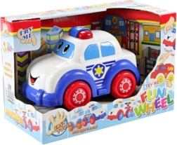 Policyjny samochodzik ze światłem i dźwiękiem