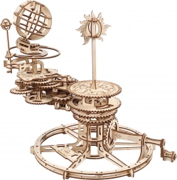 Drewniane mechaniczne puzzle tellurium UGEARS