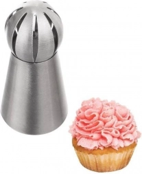 Cukiernicza tylka dekoracyjna twist z miękkiej stali nierdzewnej