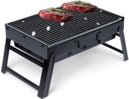 Składany walizkowy grill węglowy 43 × 29 × 22,5 cm