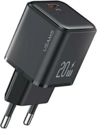 Ładowarka sieciowa 1xUSB-C PD 3.0 20W Szybka czarna