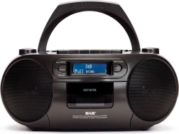 Przenośny boombox AIWA z CD, kasetą, USB, Bluetooth i radiem DAB/FM