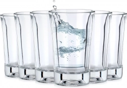 Szklane kieliszki do shotów 40 ml, zestaw 6 szt.
