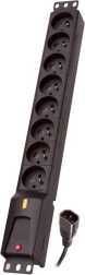 Listwa zasilająca PDU IEC 320, 8 gniazd, 3 m
