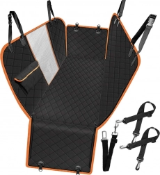 Wodoodporny pokrowiec samochodowy na tylną kanapę dla psów PETSI, uniwersalny rozmiar