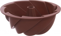 Silikonowa forma do babki z kominem kwiat 23,5 cm