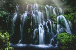 Ravensburger puzzle Waterfall Retreat Bali 3000 elementów