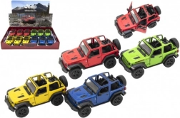 Metalowy model Jeep Wrangler 2018 z otwartym dachem