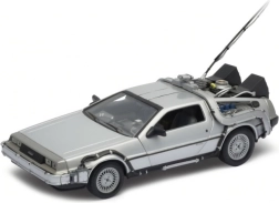 Model samochodu DeLorean z filmu Powrót do przyszłości 1:24