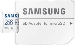 Karta pamięci Samsung EVO Plus 256GB microSD z adapterem