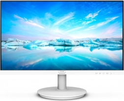 Biały 27-calowy monitor IPS PHILIPS z HDMI i głośnikami