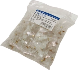 Złącza RJ45 CAT5 nieekranowane 8P8C – opakowanie 100 szt.