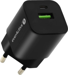 Ładowarka sieciowa USB/USB‑C 30 W GaN z szybkim ładowaniem