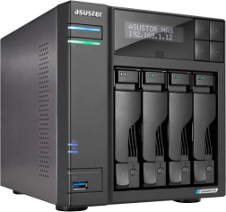 Asustor Lockerstor 4 Gen2 czteroszatkowy NAS z 2× 2.5GbE