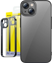 Zestaw przezroczystego etui Baseus Glitter i szkła hartowanego do iPhone 14 Plus