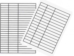 Podkładka do zeszytu A4 w linie z twardego plastiku
