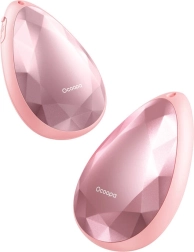 Ocoopa UT3041 podwójny kieszonkowy ogrzewacz do rąk 2×2000 mAh, USB‑C, różowy