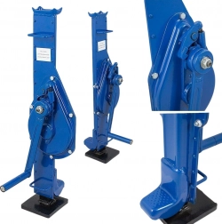 Ręczny podnośnik dźwigniowy 3 t, wysokość 73–107 cm, podwójna zapadka